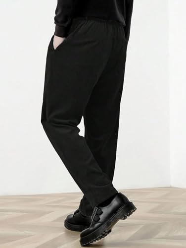 Image of KOTTY Men's Solid|Button|Straight|Regular fit|Corduroy Trousers|Pant for Men