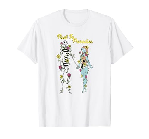 T-shirt Jack & Sally Disney L'Étrange Noël de Monsieur Jack