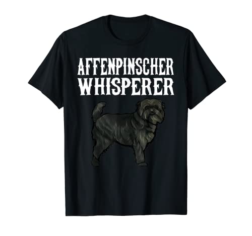 Amante de los perros divertido susurrador de Affenpinscher Camiseta