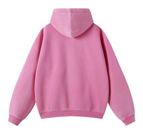 2 Pcs Oversized Mens Hoodies Set Vintage Hoodies for Men Zip Up Sweatshirt Acid Wash Streetwear2