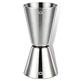 Cocktail Messbecher 2CL 4CL – Doppelter Jigger, Spirituosen Messbecher für Gin, Whiskey, Alkohol, Hochwertiges Bar- und Cocktail Zubehör