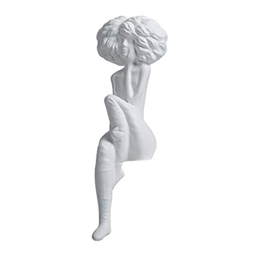 Moderne Mädchen Statue, Harz Kreative Kunst Ornamente Skulptur, Home Office Decor Desktop Figur,C 13 * 10.5 * 42cm Cover