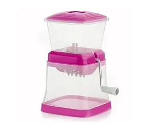 Tekzie Plastic Kitchen Onion, Chilly, Dry Fruit & Vegetable Cutter, Onion Chopper Easier and Quicker Manual Hand Onion Cutter Machine for Kitchen, Pack of 1 (Random Color Will Be Sent)