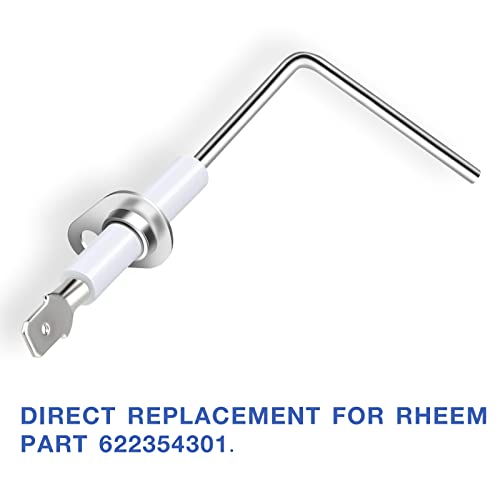 62-23543-01 Flame Sensor Rod Furnace Sensor for Gas Furnace Sensor Fit for Rheem (4 pack) LUXRILIX