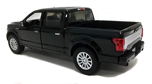 Ford F-150 Limited Crew Cab Pickup Truck 1:24-1:27 Negro miniatura 2
