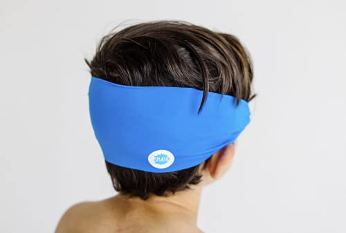 Splash Swim Goggles With Fabric Strap - Fun, Fashionable, Comfortable - Adult & Kids Swim Goggles - Won't Pull Your Hair - High Visibility Anti-Fog Lenses - Purple Goggles For Swimming #TOP4