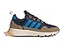 adidas Originals Men's ZX 1K Boost Sneaker Shoes, Legend Ink/Blue Rush/Orange Rush, 12