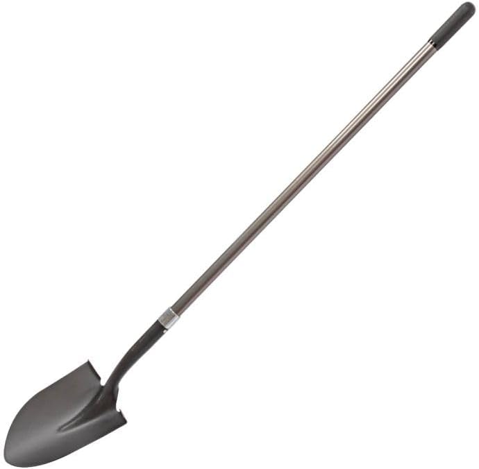 A.M. Leonard Contractor-Grade Shovel with Fiberglass Handle (Square-Point Blade)