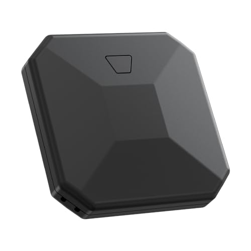 JianHan Key Finder Luggage Tracker Tag Works with Apple Find My [Certified] Track Your Keys,Wallet,Luggage,Backpack Bluetooth Tracker and Item Locator (Black)