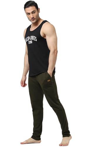 Image of Jack & Jones Men's Regular Fit Mid Rise Track Pant
