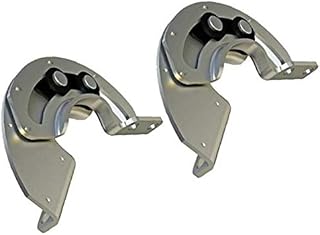 WANLIAN Hidden 90 Degree Door Hinge Industrial Equipment Cabinet Door Carbon Steel Sliding Limit Hinge Fixed Two-Legged Furniture Furniture Hardware (1 Pair)
