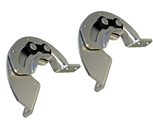 Bisagra de puerta oculta de 90 grados, equipo industrial, puerta de gabinete, bisagra de límite deslizante de acero al carbono, muebles de dos patas fijas, herrajes para muebles (1 par)