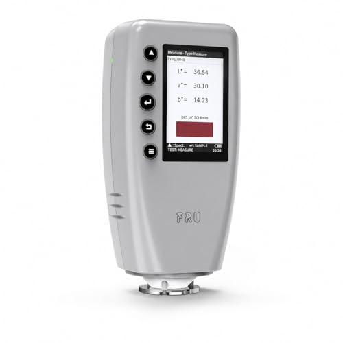 NEW Digital Portable Colorimeter WR10 Color Reader Color Analyzer, Aperture: 8mm, CIELAB, Wavelength: 400nm-700nm, Accuracy △E<0.05, Color Simulation, PC Software, with White/Black Calibration Board