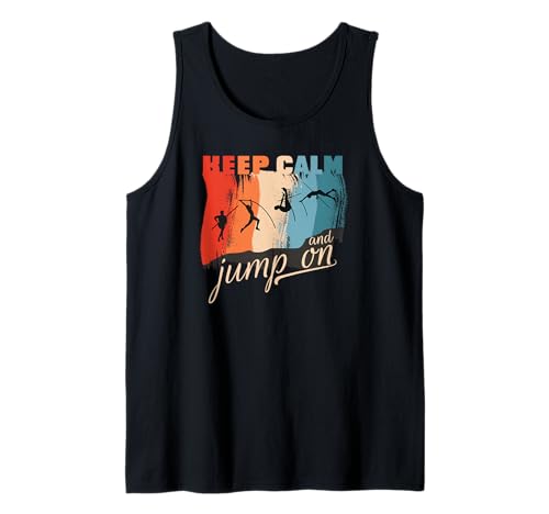 Pole vaulter Pole jumping Athletics Pole Vault High Jump Tank Top