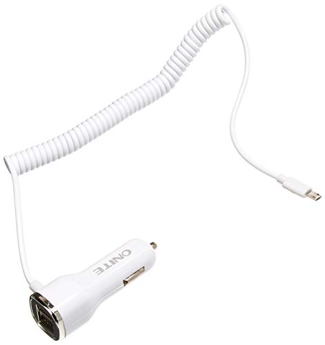 Onite® 2 porte Caricabatteria da auto 3.4A Dual