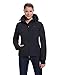 Produktbild Jeff Green Damen Atmungsaktive wasserdichte Winter Ski Snowboard Jacke Kerava 12,000mm Wassersäule und Abnehmbare Kapuze, Größe - Damen:44, Farbe:Black