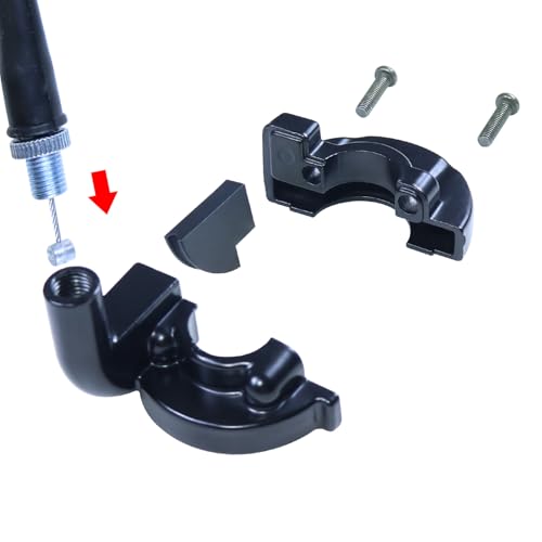 Image of 22mm Throttle Cable Grips Assembly for 110cc 125cc SSR Coolster Apollo CRF50 Roketa Pit Dirt Bike Coleman CT100U CC100X CT200U BT200X Motovox MBX10 MBX11 Baja Doodle Bug DB30 Mini Bike