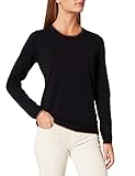 Cuello redondo Scotch & Soda Basic Striped Pullover Suter Pulver, Black 0008, XS para Mujer