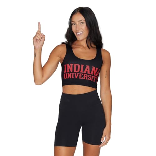 Image of Lojobands Women's College Gameday Outfit Tank Top Tailgate Crop Top One Size Fits Most