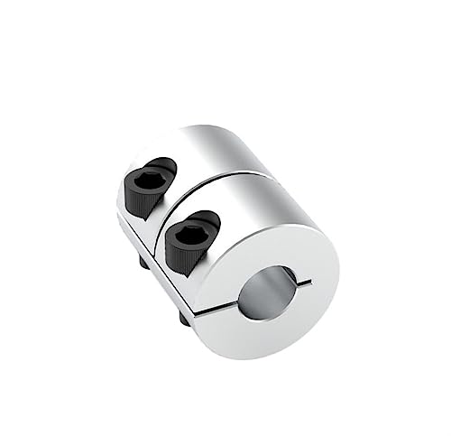 Rigid coupling,Stainless steel rigid coupling 1pcs D20L25 Rigid Shaft Couplings Stepper Servo Motor Clamp Coupler 3D Printer Parts(8X8)