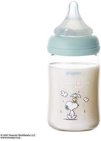 Amazon ピジョン 母乳実感 哺乳びん Snoopy Woodstock スヌーピー ウッドストック スヌーピー 160ml 0か月 Ppsu製 ベビー マタニティ ベビー マタニティ 通販