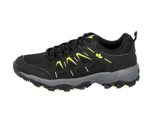 Lico Unisex Sierra Trekking-& Wanderhalbschuhe, Schwarz Lemon, 39 EU