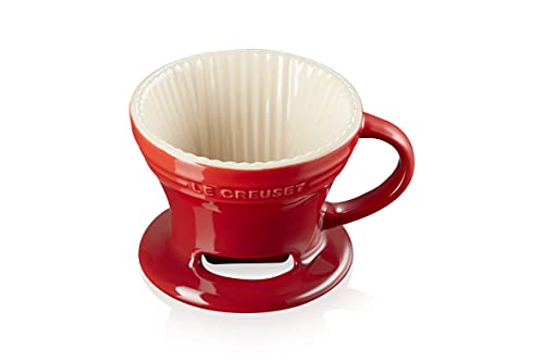 Le Creuset Cafetera de filtro Seattle, Cerámica de gres, Rojo Cereza