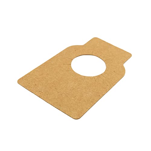 Wine Tags ZZHXSM 100pcs Kraft Wine Bottle Tags 2.2\" x 3.5\" Brown Paper Labels for Champagne - Thumbnail 5