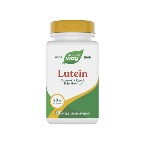 Nature's Way Lutein, Supports Eye & Skin Health*, 20 mg per Serving, 60 ct - image 1