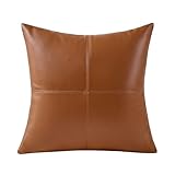 Die dekorativen Lederkissen für die Couch verleihen Ihrem Zuhause einen Hauch von Komfort und Gemütlichkeit