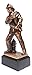 Gifts & Decor Ebros Men of Duty Civil Hero Fireman Carrying Hose by Hydrant Statue 9.5