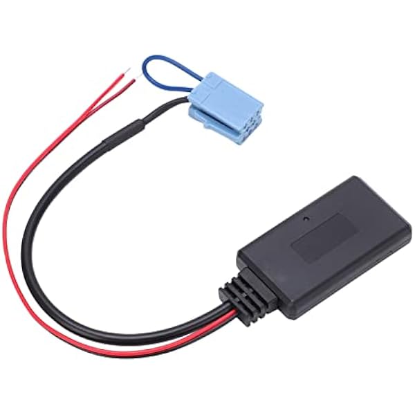 Haofy Moduł Samochodowy Bluetooth AUX Wysokiej Jakości Bezprzewodowy Zamiennik Pasuje do Smart Fortwo 450 Radio MP3 WMA WAV dla Kierowcy ABS Czarny