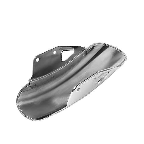 Aile de Moto Garde-Boue Avant Chrome Finition Miroir GN - 3