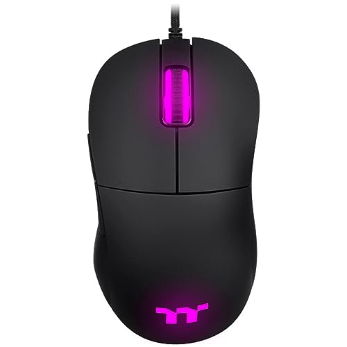 Ratón GMO Damysus RGB Wired Black de alta precisión para largas sesiones