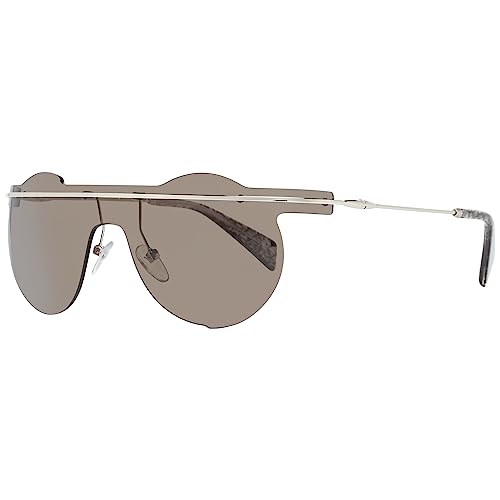 7027-479-137-0-135 Unisex Gold Metal Frame Sunglasses