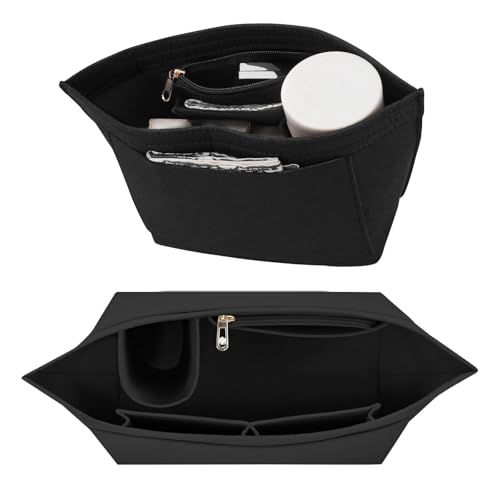 BCENG Handtaschen Organizer für Longchamp Geldbörsen Organizer Filz Taschenorganizer Longchamp Tragetasche Taschen Organizer für Longchamp Multi Pocket Felt Handbag Organizer for Insert (M)
