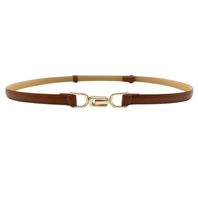 Punch-Free Adjustable Thin Black Belt For Women – Decorative Belt For Skirts, Dresses, And Shirts