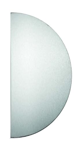 HERACLES - Plaque demi lune à coller aluminium 300x150mm - DUVAL - 19-0620-9900 Cover