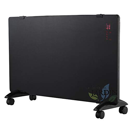 Suinga Konvektor Heizlüfter, Schwarz, verstellbar, mit Timer, Leistung 750-1500 W