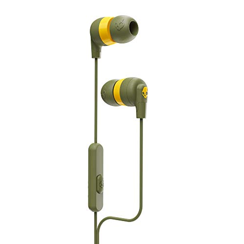 Skullcandy Ink'd+ In-Ear Earbuds - Olive