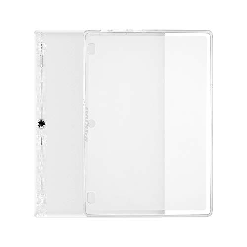Funda Transparente para Tableta para Lenovo Tab 2 A10-70 Soft TPU Funda Transparente Funda Ultrafina Anti-arañazos Funda Trasera a Prueba de Golpes de TAOYUNXI (Lenovo Tab2(A10-70F))