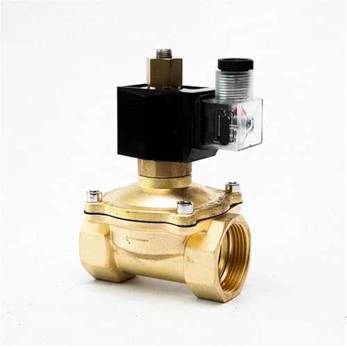 Électrovanne laiton 1-1/2 24VAC robuste pour circuits de gazole et eau