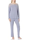 triumph pyjamas dame Pattern: Einfarbig Triumph Women\'s Amourette PK LSL 01 X Pyjamaset, Morandi Grey, 46