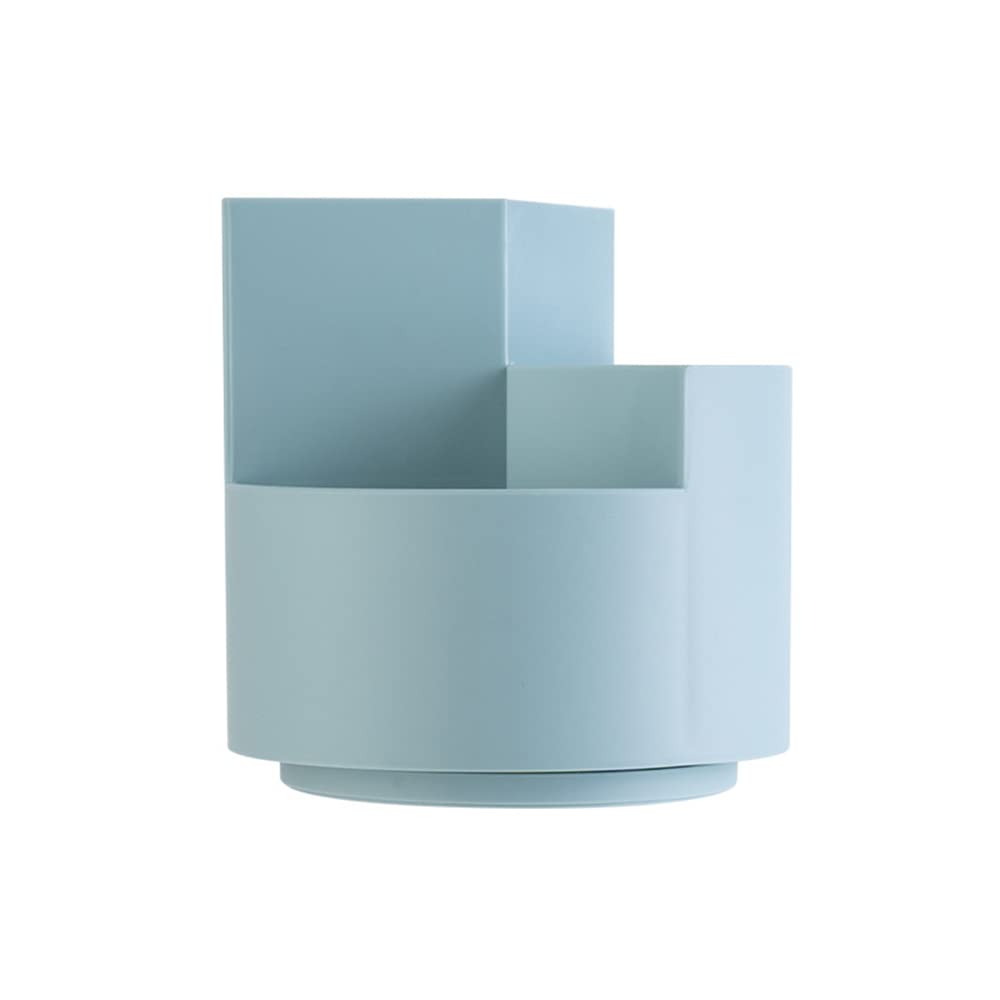 Varhomax Pot à Crayons Or Rose, Organisateur De Bureau Rotatif à 360° Et Porte-pinceaux De Maquillage Pour Fournitures De Bureau à Domicile – Organiseur En Maille Avec Grande Capacité De Rangement