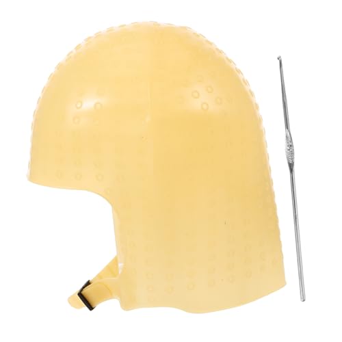 BATHVEVE Gorro de Silicona Reutilizable para Teñir Cabello Práctica Tapa de Coloración para Salón Accesorio Profesional para Resaltar Mechas Casa