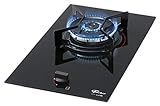 FISCHER COOKTOP À GÁS 1 BOCA TRIPLA CHAMA FIT LINE MESA VIDRO PRETO BIVOLT - 27184-60014
