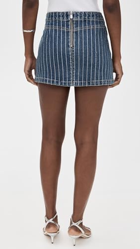 ABRAND Women's 95 Mini Skirt Petra Diamante3