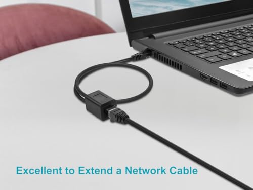 Cable Extensor Ethernet Monoprice Cat6A 0.3 m Negro miniatura 5
