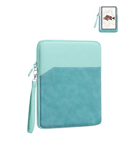 Tablet Sleeve for XPPen 3 in 1 Color Digital Notebook 10.95'' Paper Note Taking Tablet,360 Protective Bag Carrying Case Water-Resistant,Green.