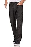Chef Works Men's Gramercy Chef Pants, Black, Medium